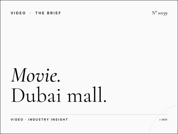 Movie Theater Visibility: Dubai Mall Cinema Effectiveness