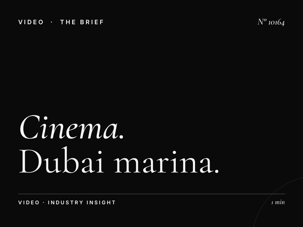 Cinema High-Income: Dubai Marina Mall Demographics