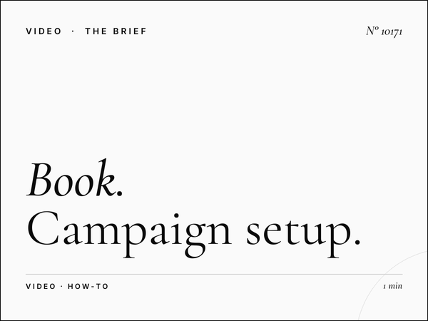 How to Book Dubai Mall Cinema: Campaign Setup