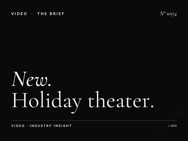 New Year Cinema Dubai Mall: Holiday Theater Advertising