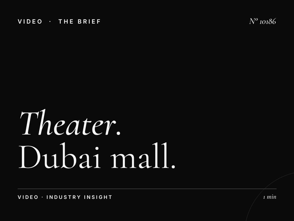 Theater Advertising Regulations: Dubai Mall Cinema Permit