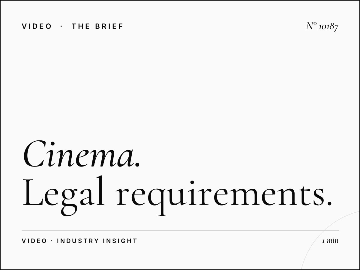 Cinema Compliance Dubai Mall: Legal Requirements
