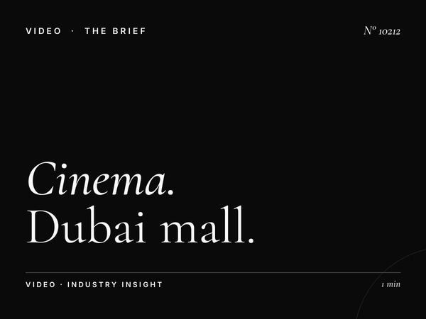 Cinema Burj Khalifa Proximity: Dubai Mall Tourist Advertising Strategy