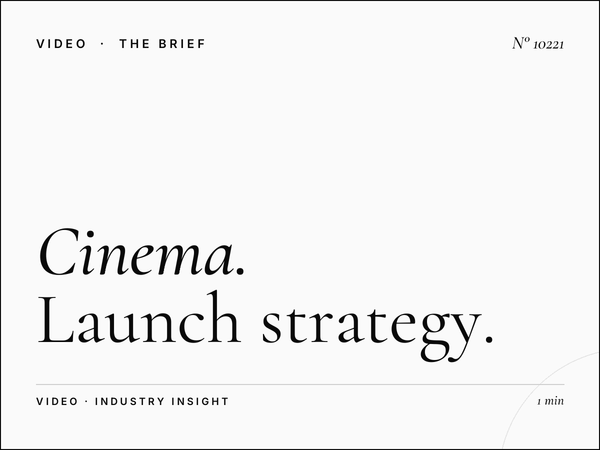 Cinema New Product Dubai Mall: Launch Strategy