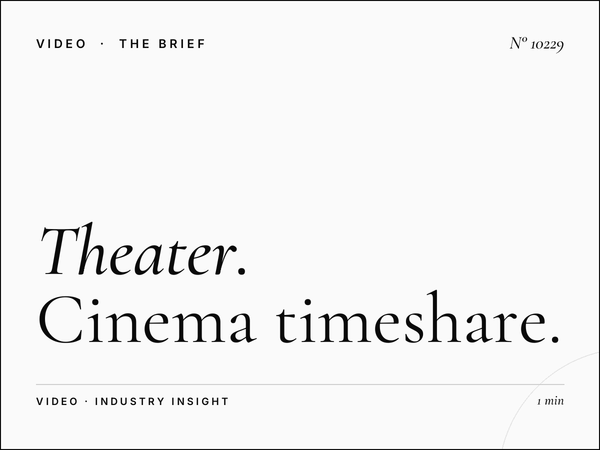 Theater Rotation Dubai Mall: Cinema Timeshare