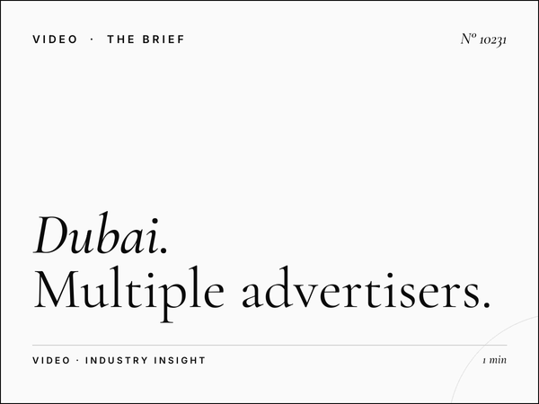 Dubai Mall Cinema Rotation: Multiple Advertisers