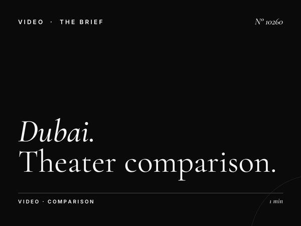 Dubai Hills Mall Cinemas vs Digital: Theater Comparison