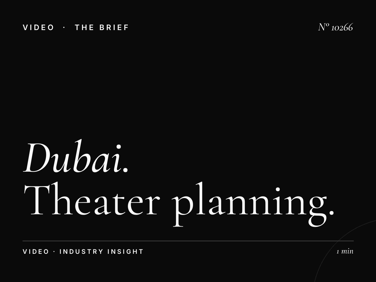 Dubai Hills Mall Cinemas Campaign: Theater Planning Strategy