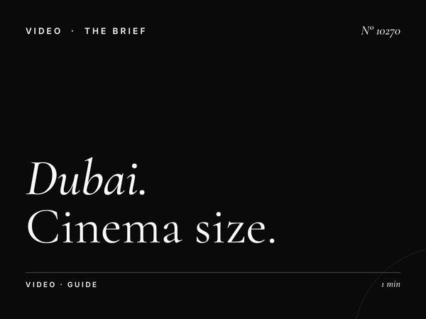 Dubai Hills Mall Screen Format: Cinema Size Guide