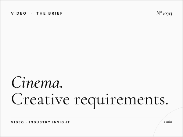 Cinema Content Dubai Hills Mall: Creative Requirements