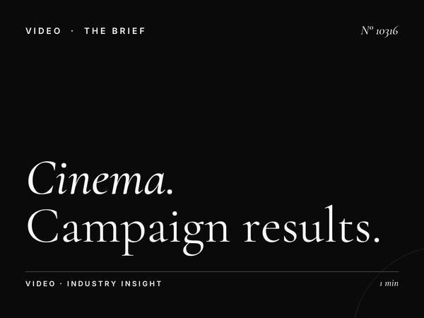 Cinema Effectiveness Dubai Hills Mall: Campaign Results