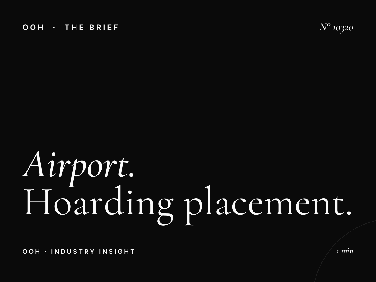Airport Road Billboard Location: Hoarding Placement Strategies for Maximum Brand Impact