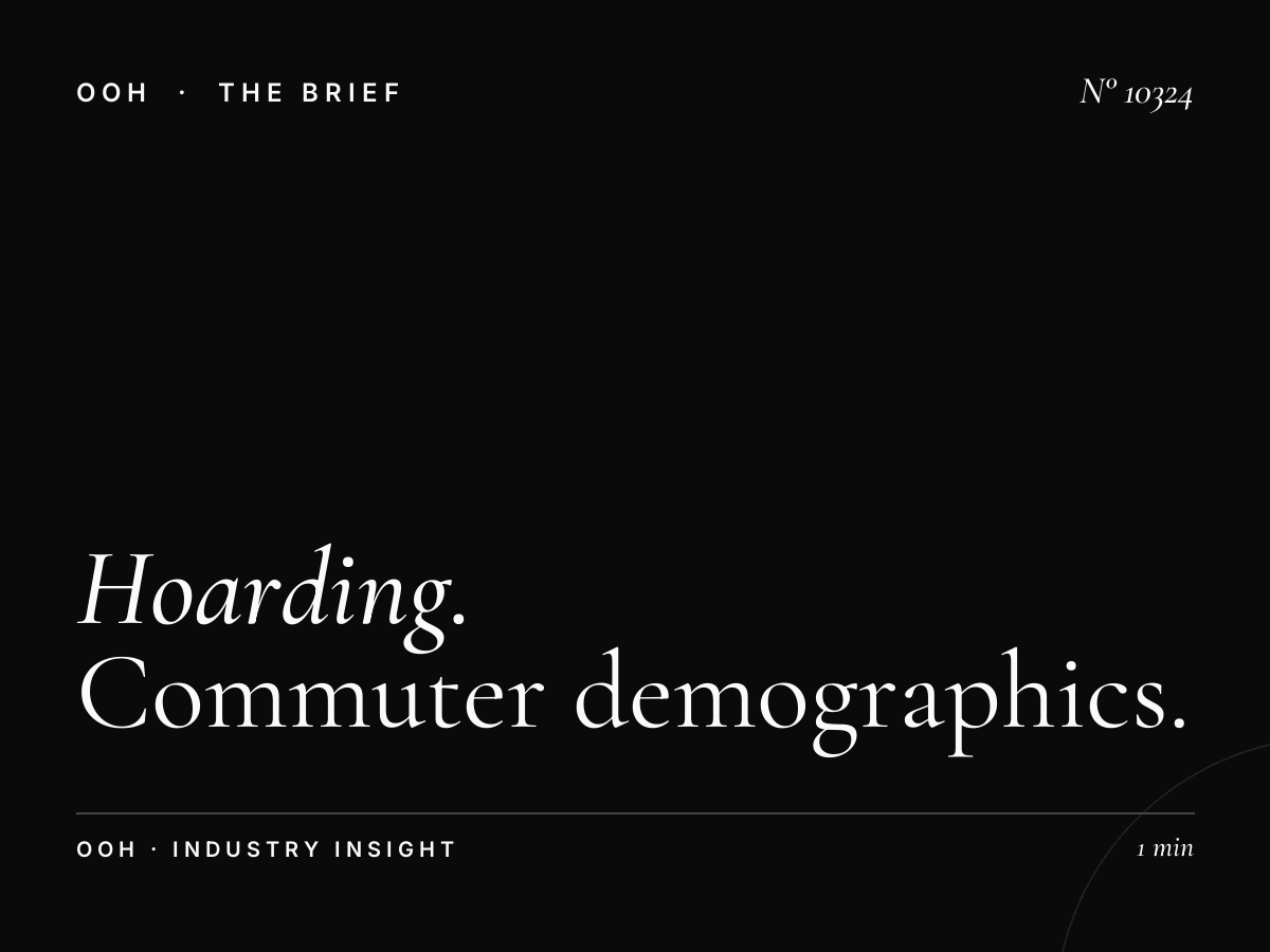 Hoarding Audience Airport Road: Commuter Demographics
