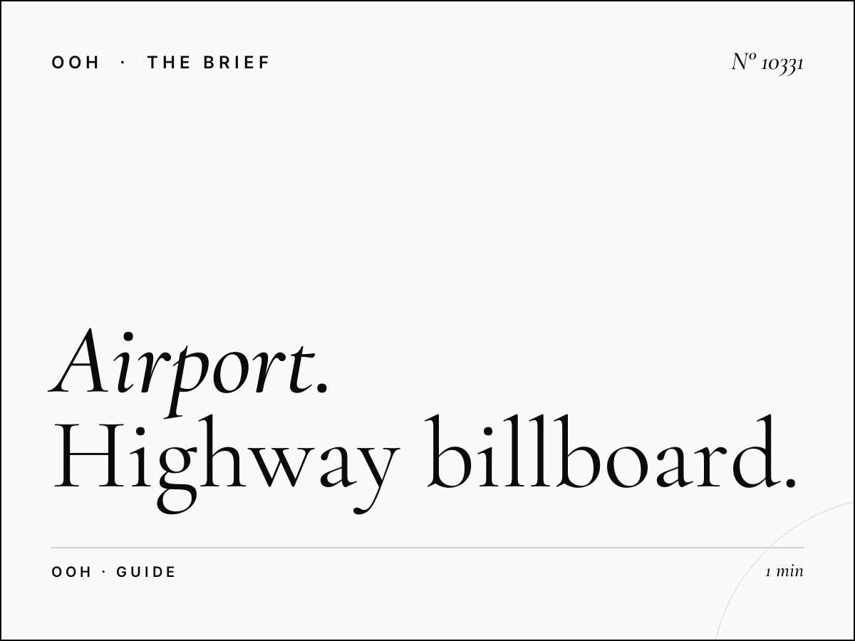 Airport Road Hoarding Abu Dhabi: Complete Highway Billboard Guide