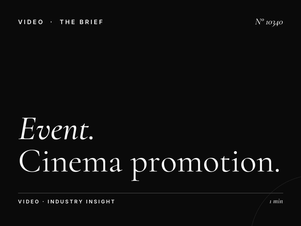 Event Advertising Dubai Hills Mall: Cinema Promotion