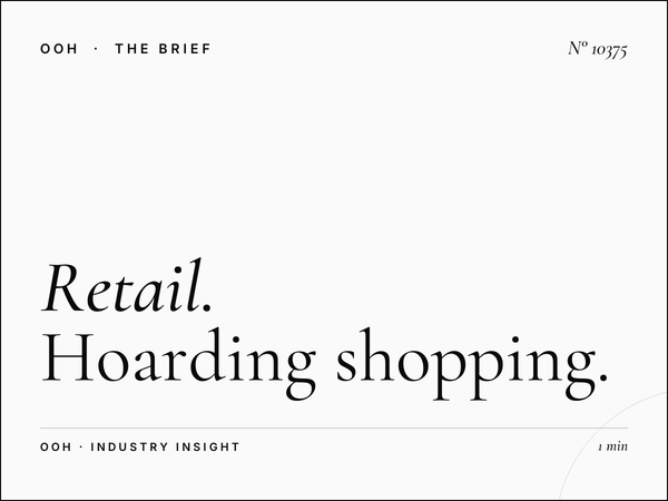 Retail Brands Airport Road: Hoarding Shopping Advertising