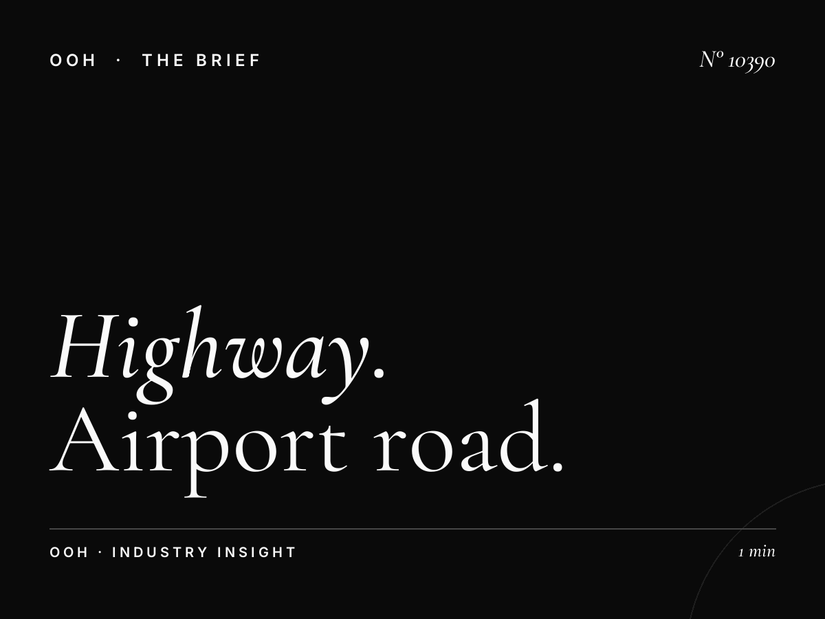 Highway Billboard Design: Airport Road Specifications