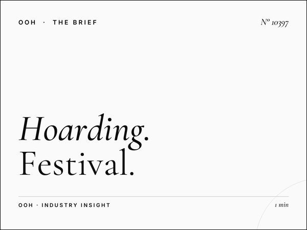 Hoarding Event Marketing Airport Road: Festival