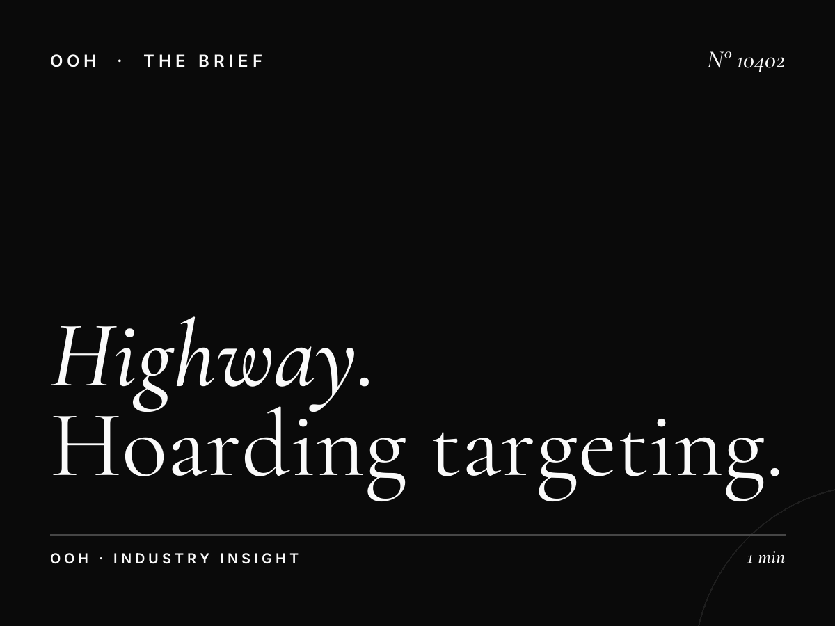 Highway Commuters Airport Road: Hoarding Targeting