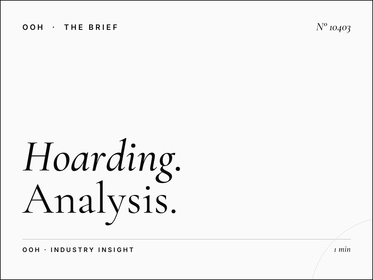 Hoarding Audience Profile Airport Road: Analysis