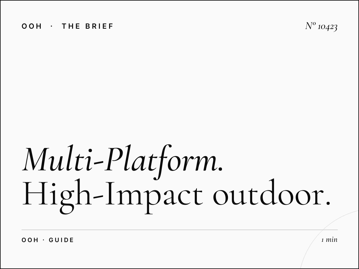 Multi-Platform Airport Road Hoarding Campaign: Your Guide to High-Impact Outdoor Advertising