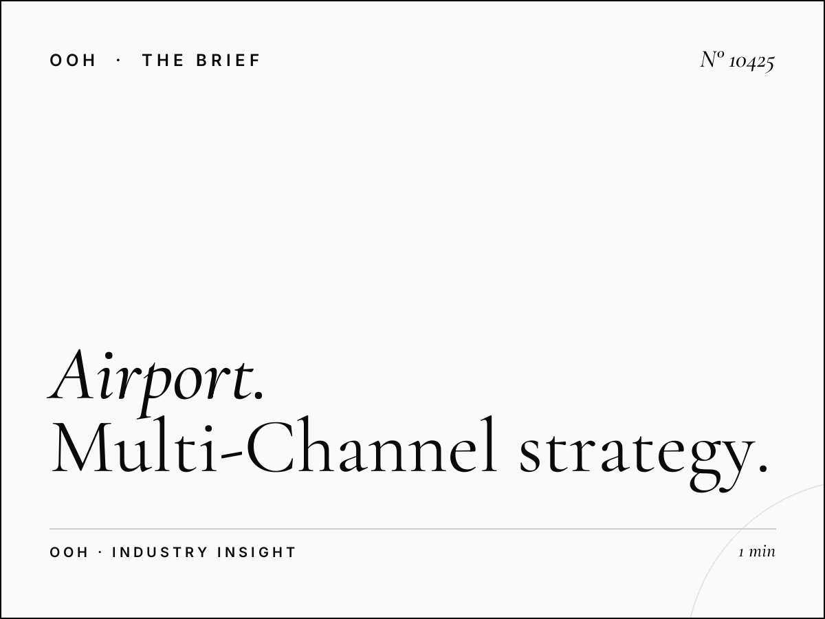 Airport Road Hoarding Integration: Multi-Channel Strategy