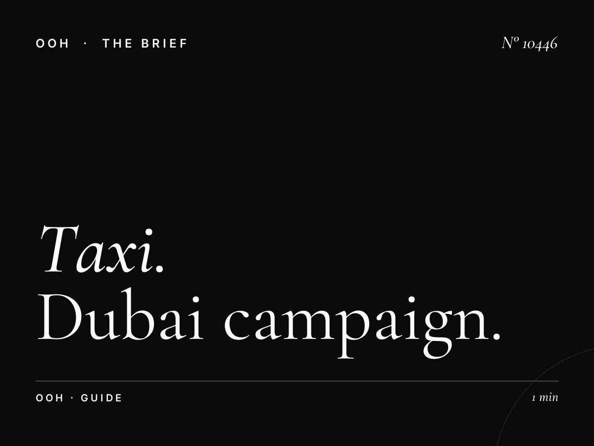 Taxi Wrap Advertising Strategy: Dubai Campaign Guide