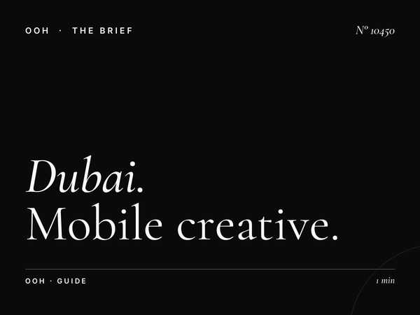 Dubai Taxi Wrap Design: Mobile Creative Guidelines