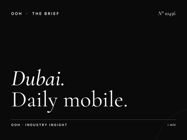 Dubai Taxi Wrap Reach: Daily Mobile Impressions
