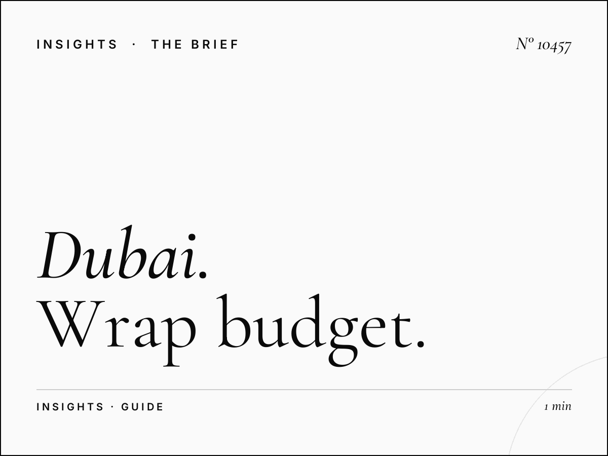 Dubai Taxi Advertising Cost: Wrap Budget Guide