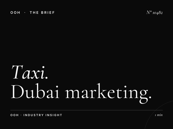 Taxi Wrap Digital Integration: Dubai Marketing Mix