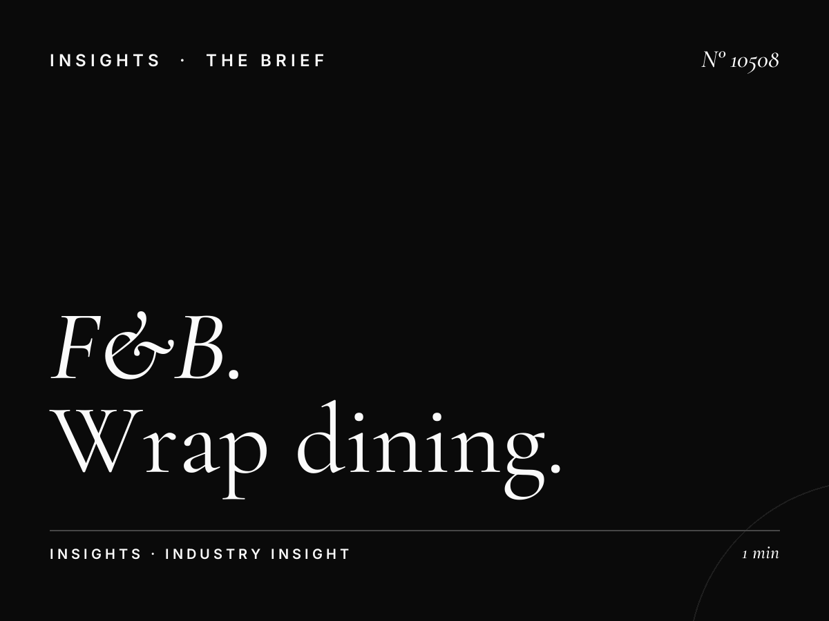 F&B Restaurants Dubai Taxi: Wrap Dining Marketing