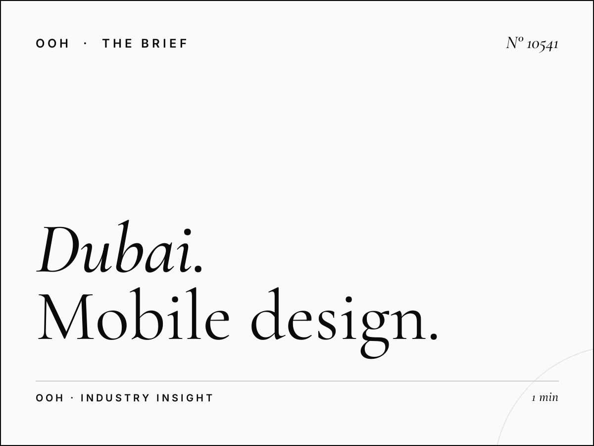 Dubai Taxi Wrap Creative: Mobile Design Success