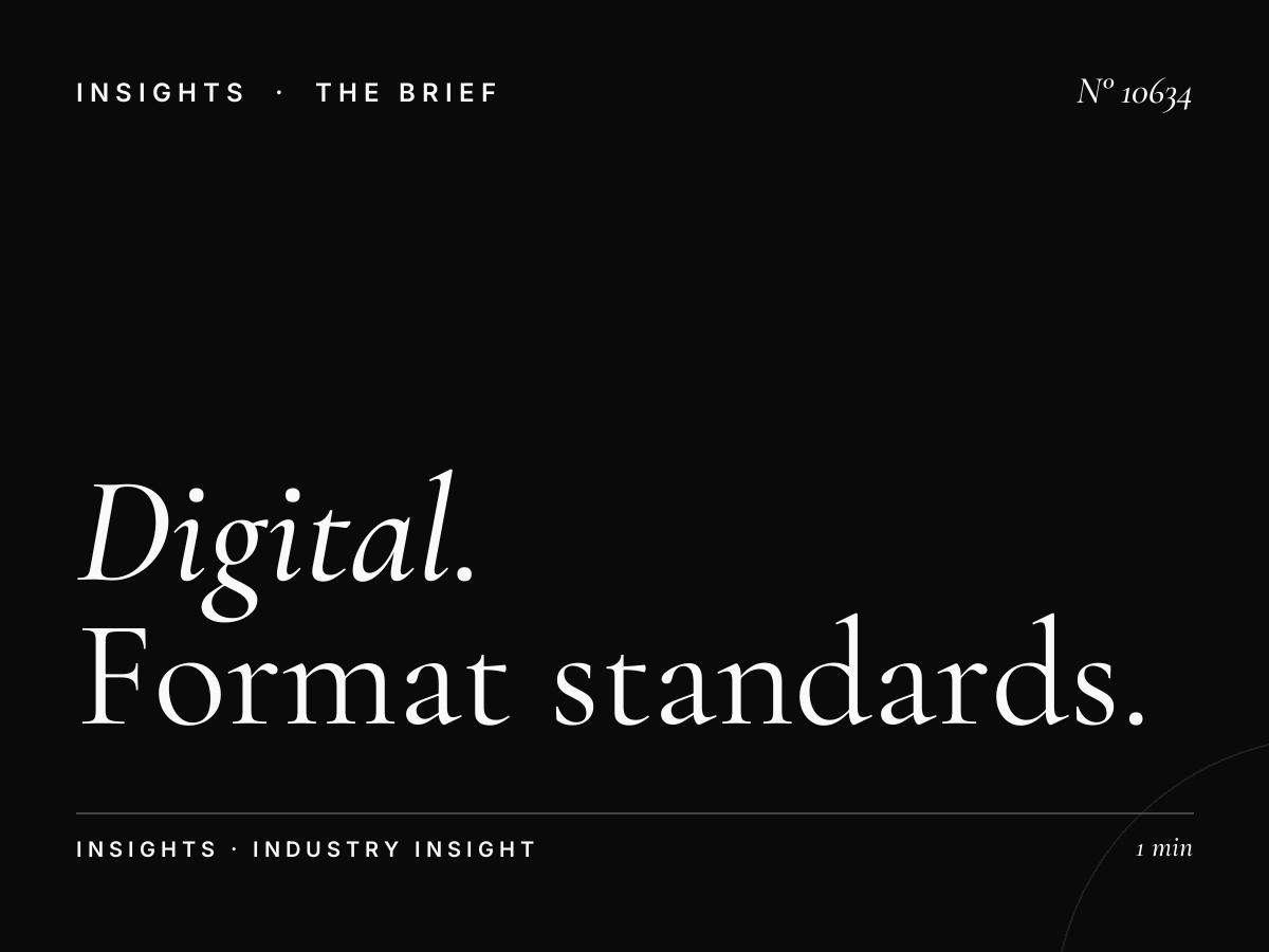 Digital Dominance Dimensions Dubai Mall: Format Standards