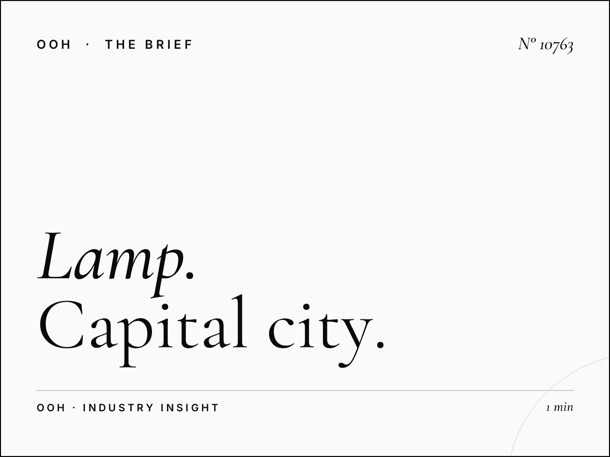 Lamp Post Audience Abu Dhabi: Capital City Demographics