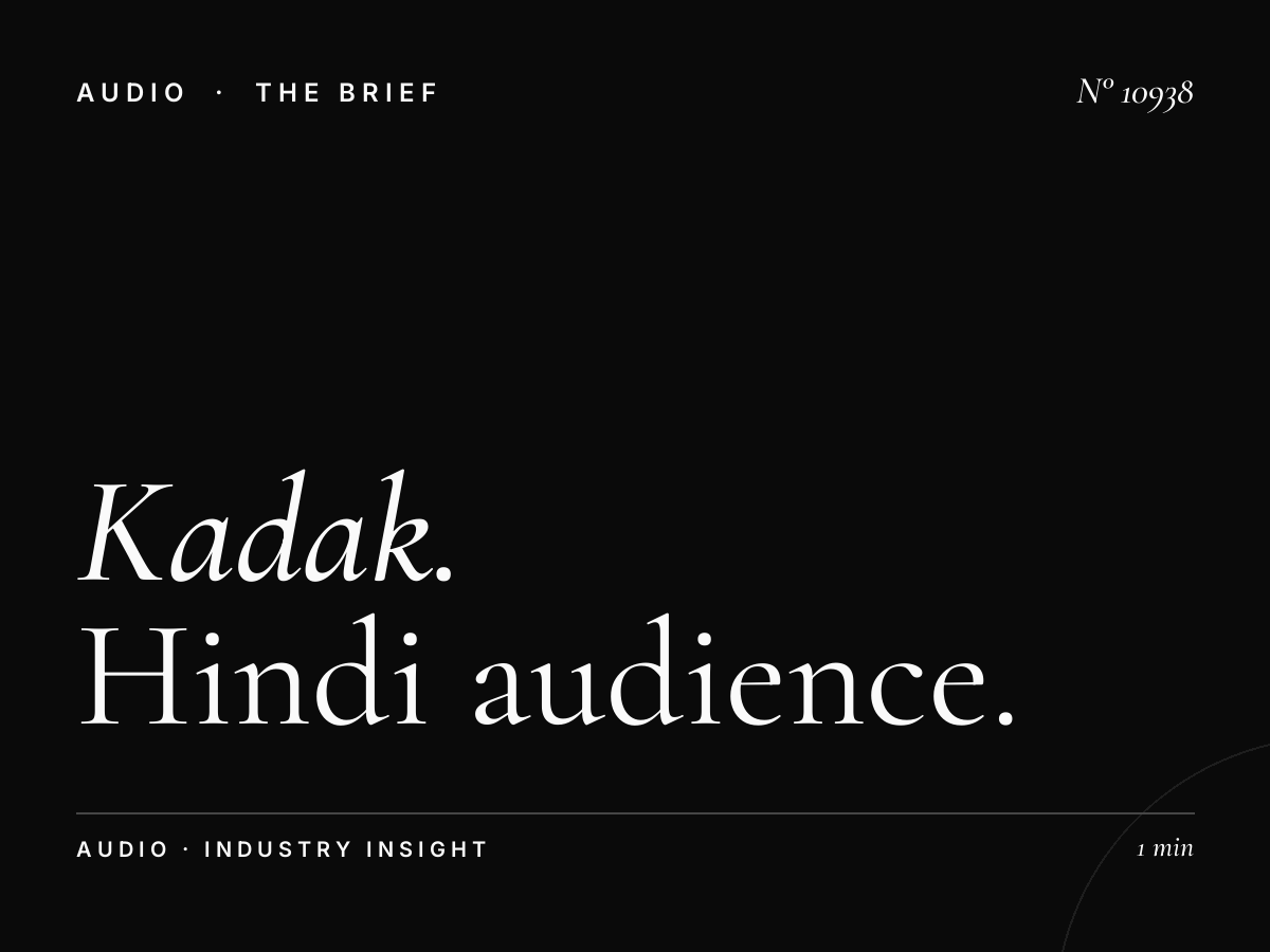 Kadak FM 97.3 Listener Profile: Hindi Audience Analysis