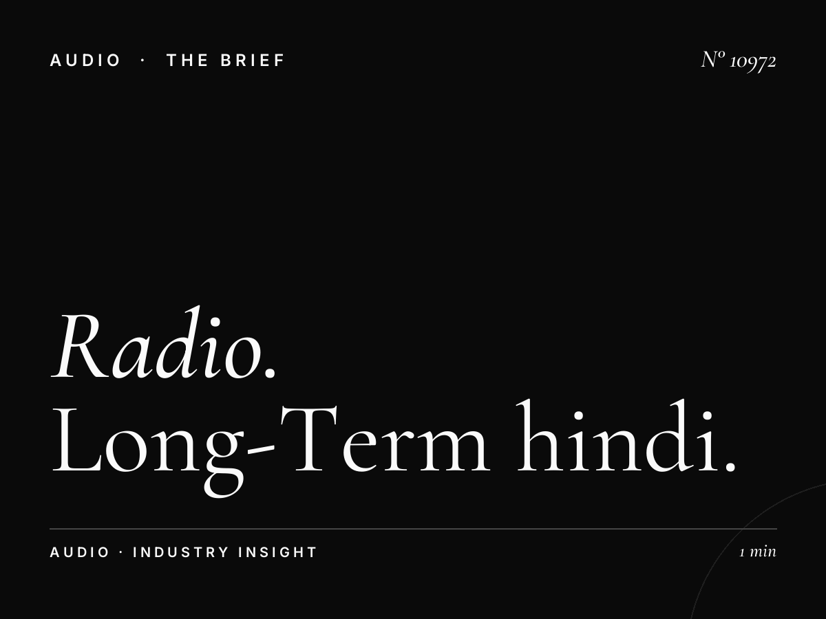 Radio Kadak 97.3 Brand Partnership: Long-Term Hindi Radio
