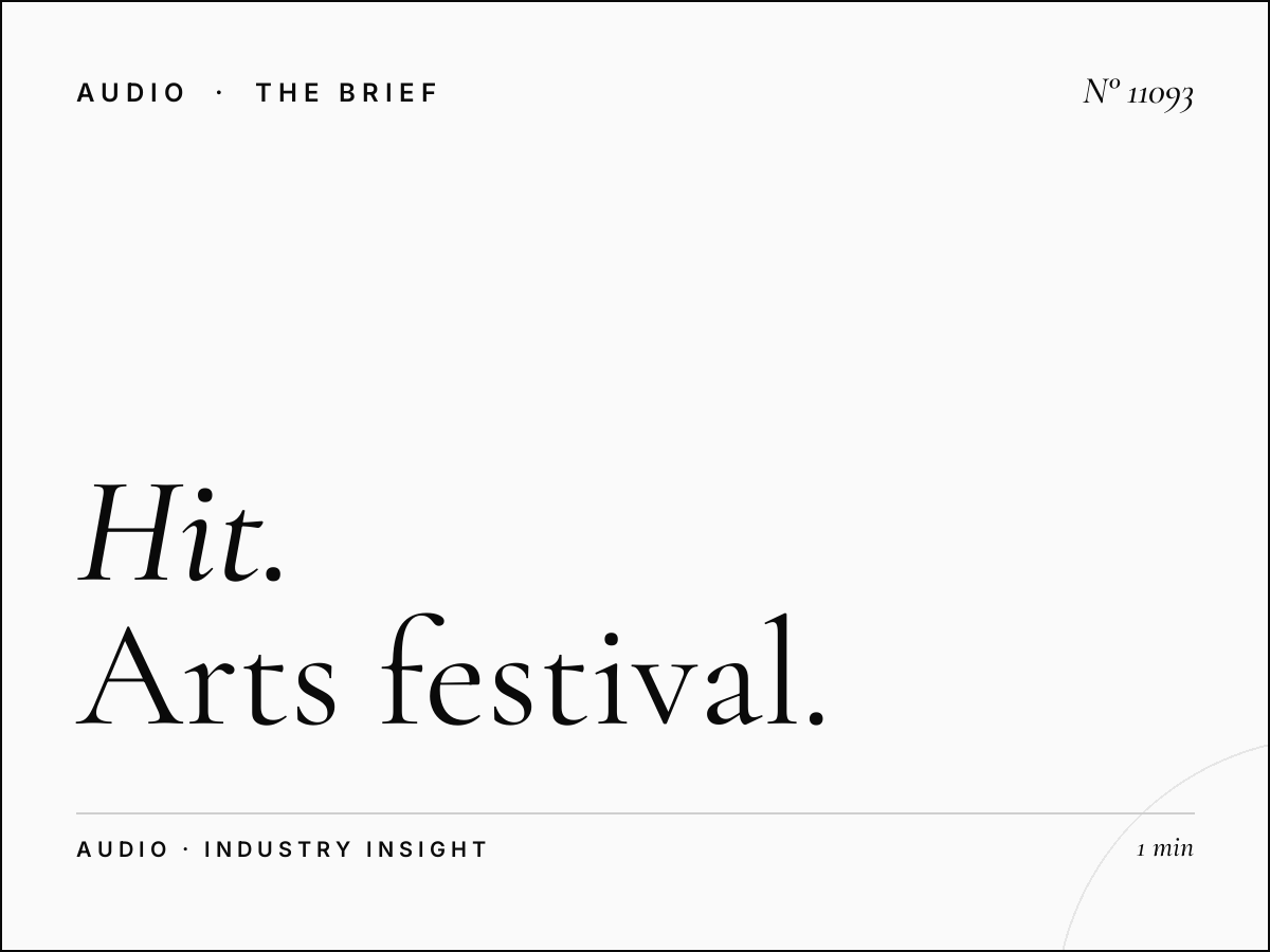 Hit Radio Cultural Events: Arts Festival Promotion