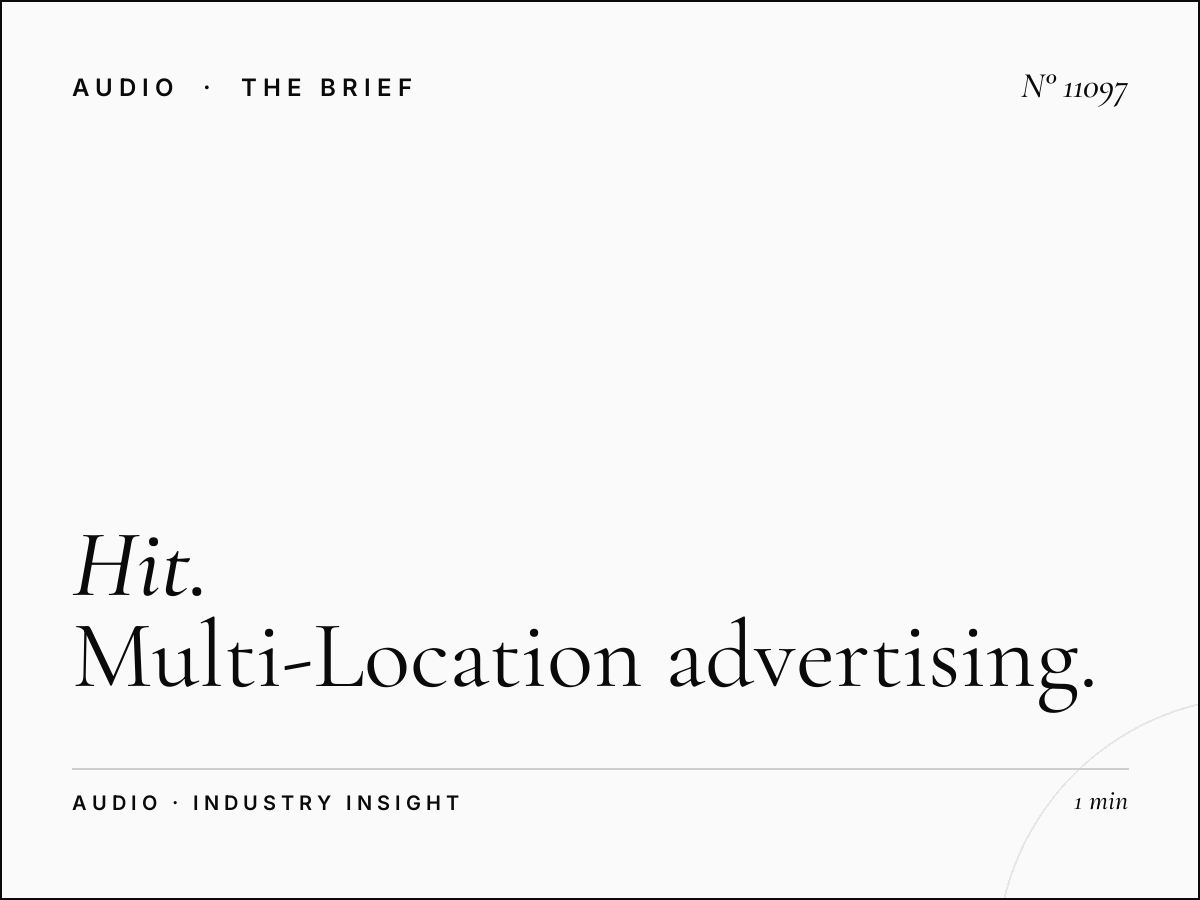 Hit Radio Retail Chains: Multi-Location Advertising