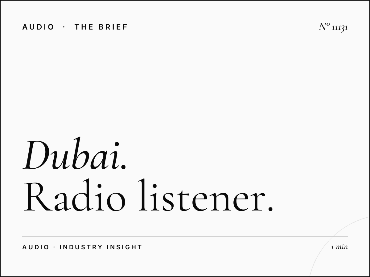Dubai 92 Target Audience: Radio Listener Demographics