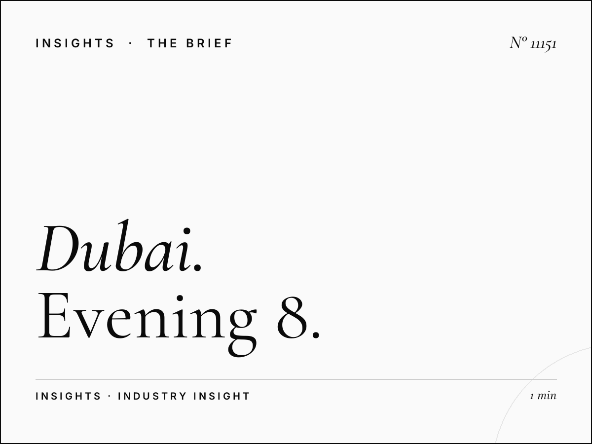 Dubai 92 Late Night: Evening 8 PM-12 AM
