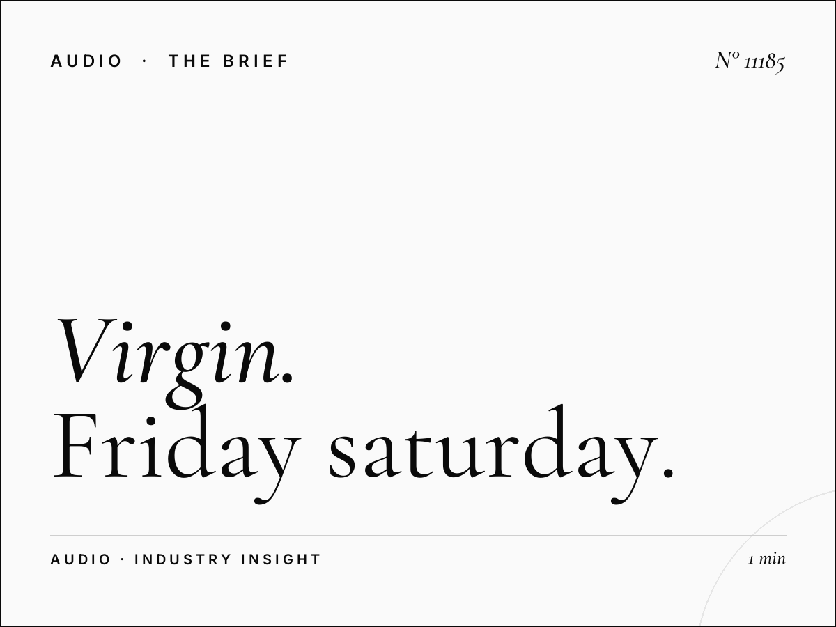 Virgin Radio Dubai Weekend: Friday Saturday Programming