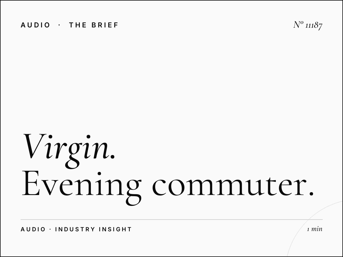 Virgin Radio Dubai Drive Time: Evening Commuter Advertising