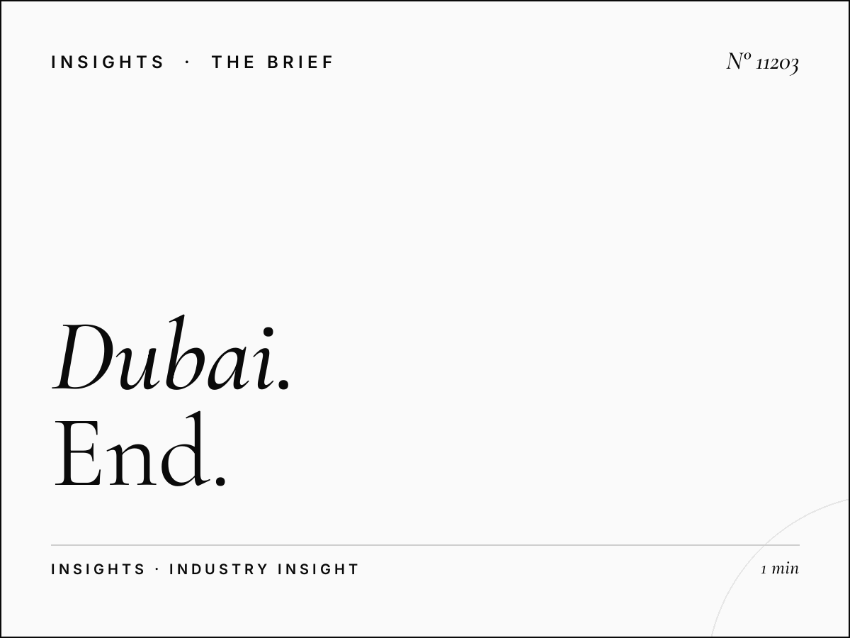 Dubai 92 Clearance Campaign: End of Season Sale