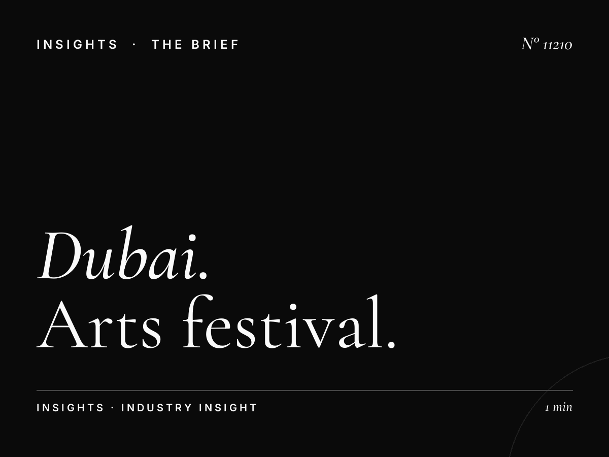 Dubai 92 Cultural Events: Arts Festival Promotion
