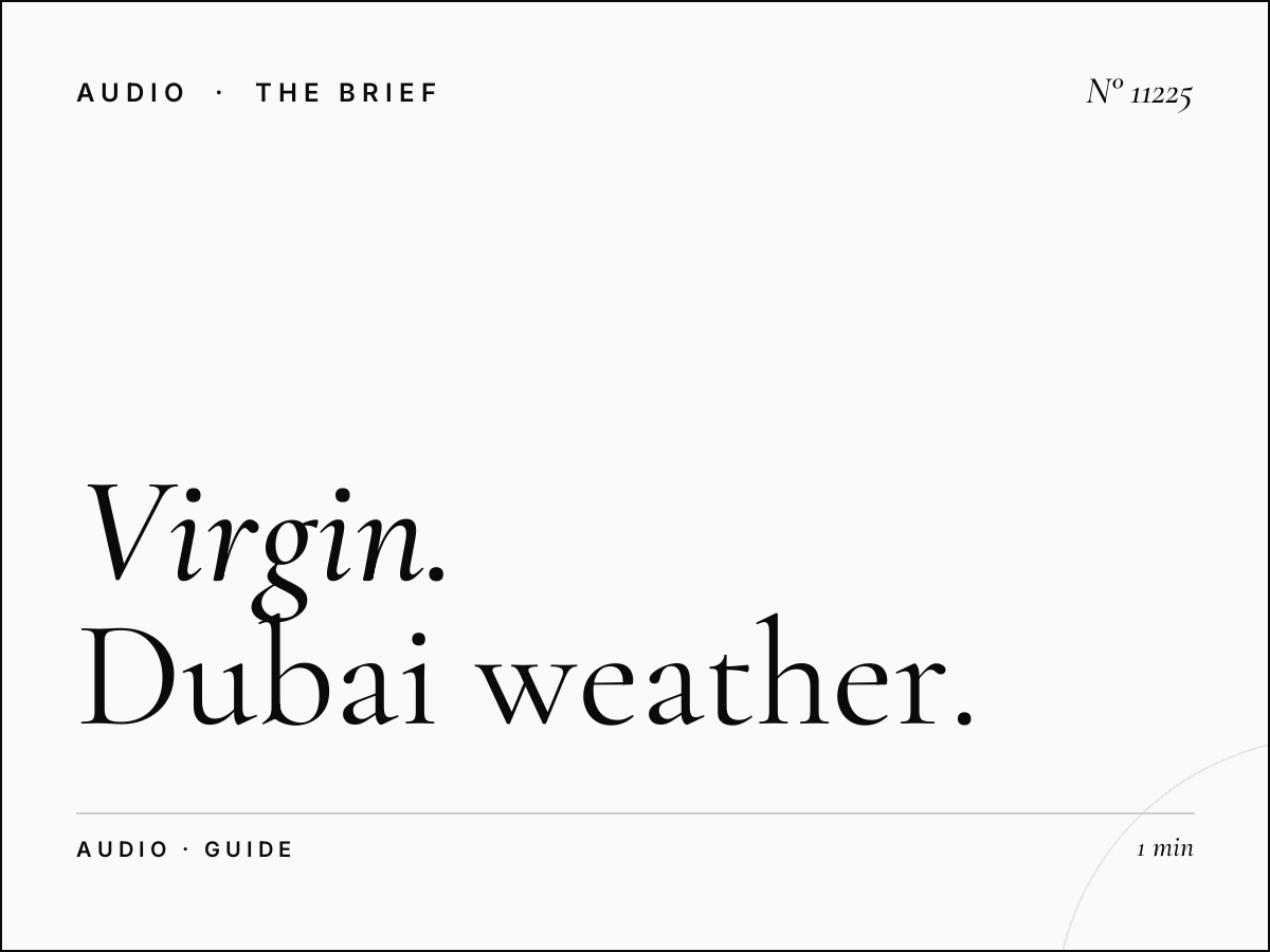 Virgin Radio Dubai Weather Updates: Your Complete Guide to Dubai Weather Reports