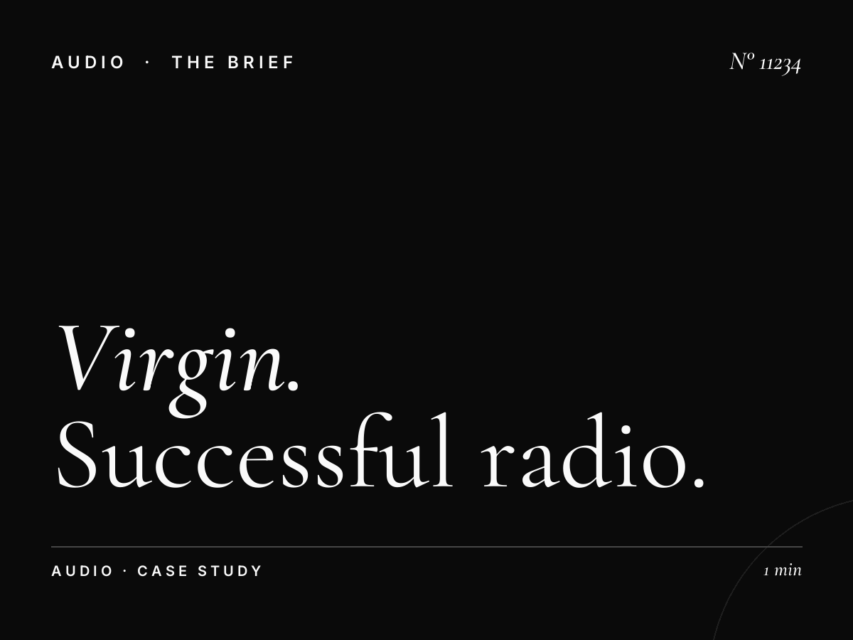 Virgin Radio 104.4 Case Studies: Successful Radio Campaigns