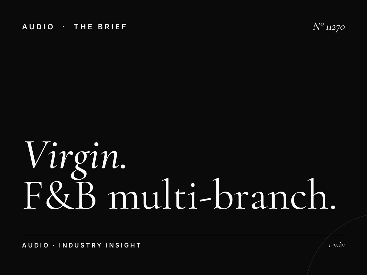 Virgin Radio 104.4 Restaurant Chains: F&B Multi-Branch Advertising Success