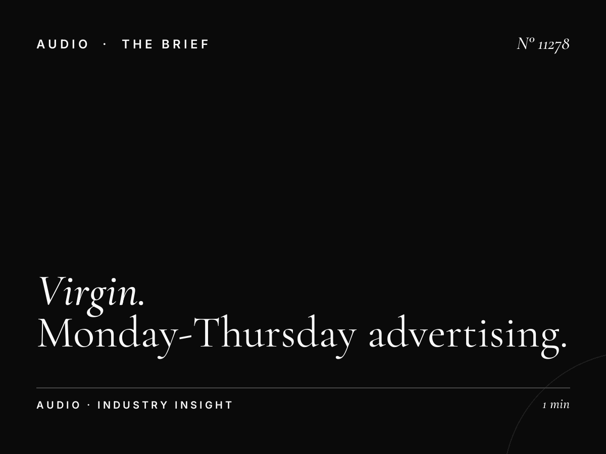 Virgin Radio 104.4 Weekday Focus: Monday-Thursday Advertising