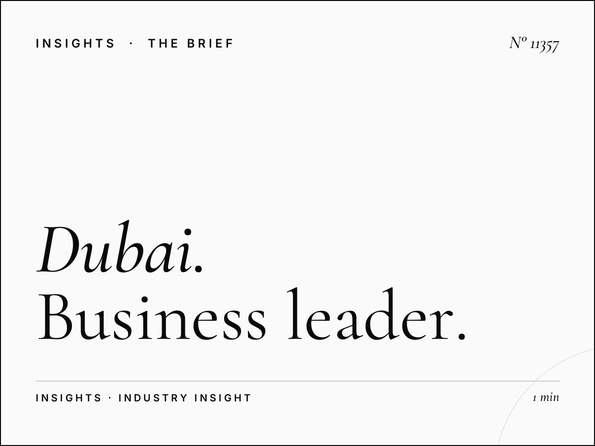 Dubai Eye 103.8 Business Leaders: Business Leader Targeting